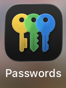 Apple Passwords app icon